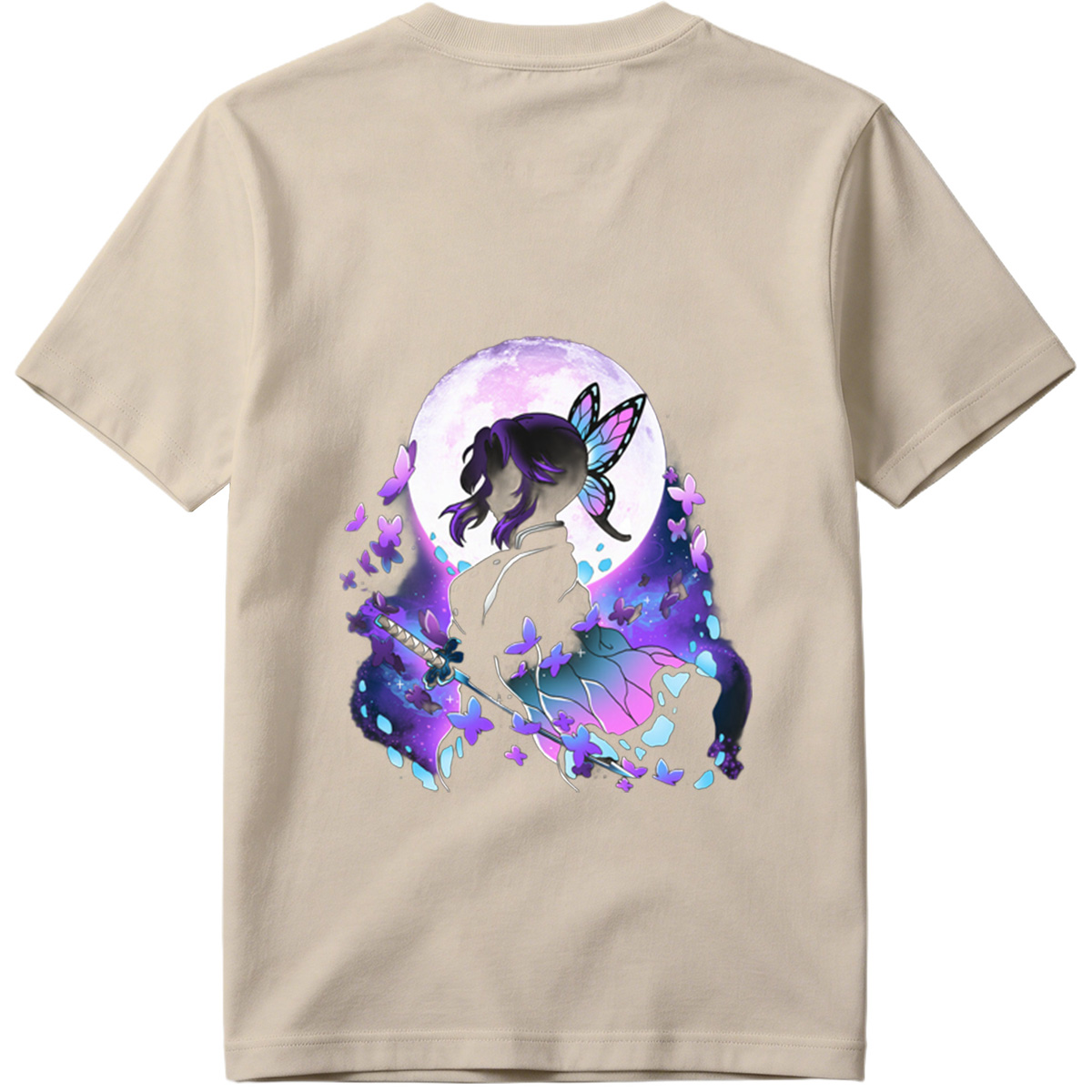 Shinobi Butterfly: Shinobu Kocho under the Moon - Tee