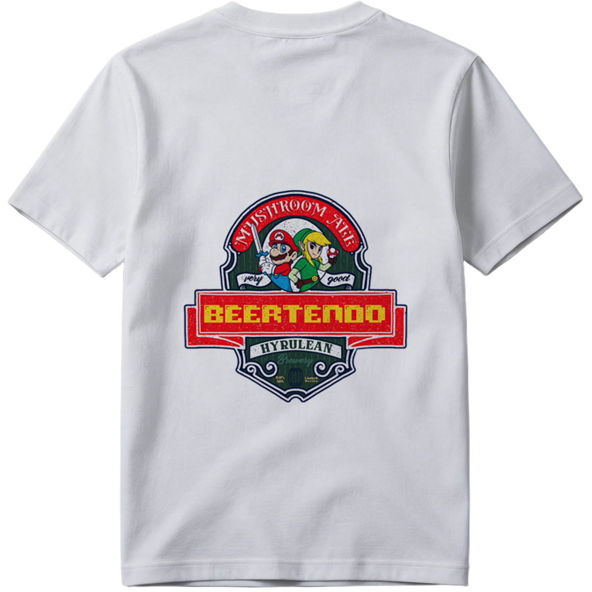 Beertendo: Mario & Link Mushroom Ale - Tee