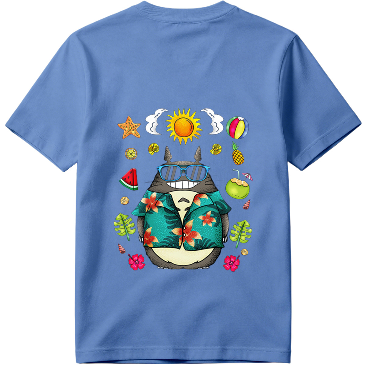 Totoro in Tropical Vibes - Tee