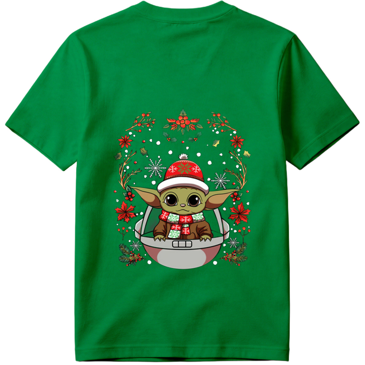 Baby Yoda Christmas Design - Tee