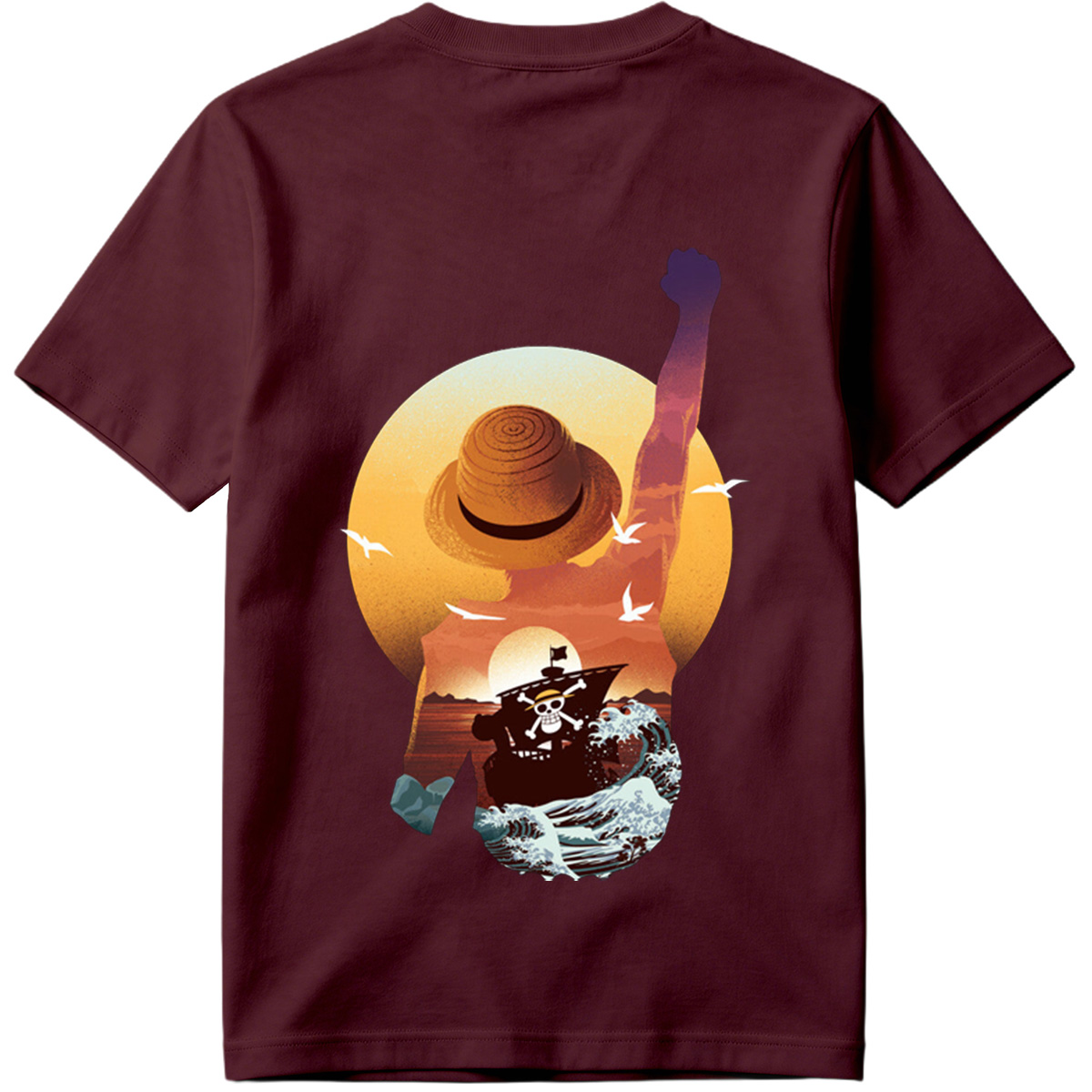 One Piece: Luffy and the Pirate Ship - Tee