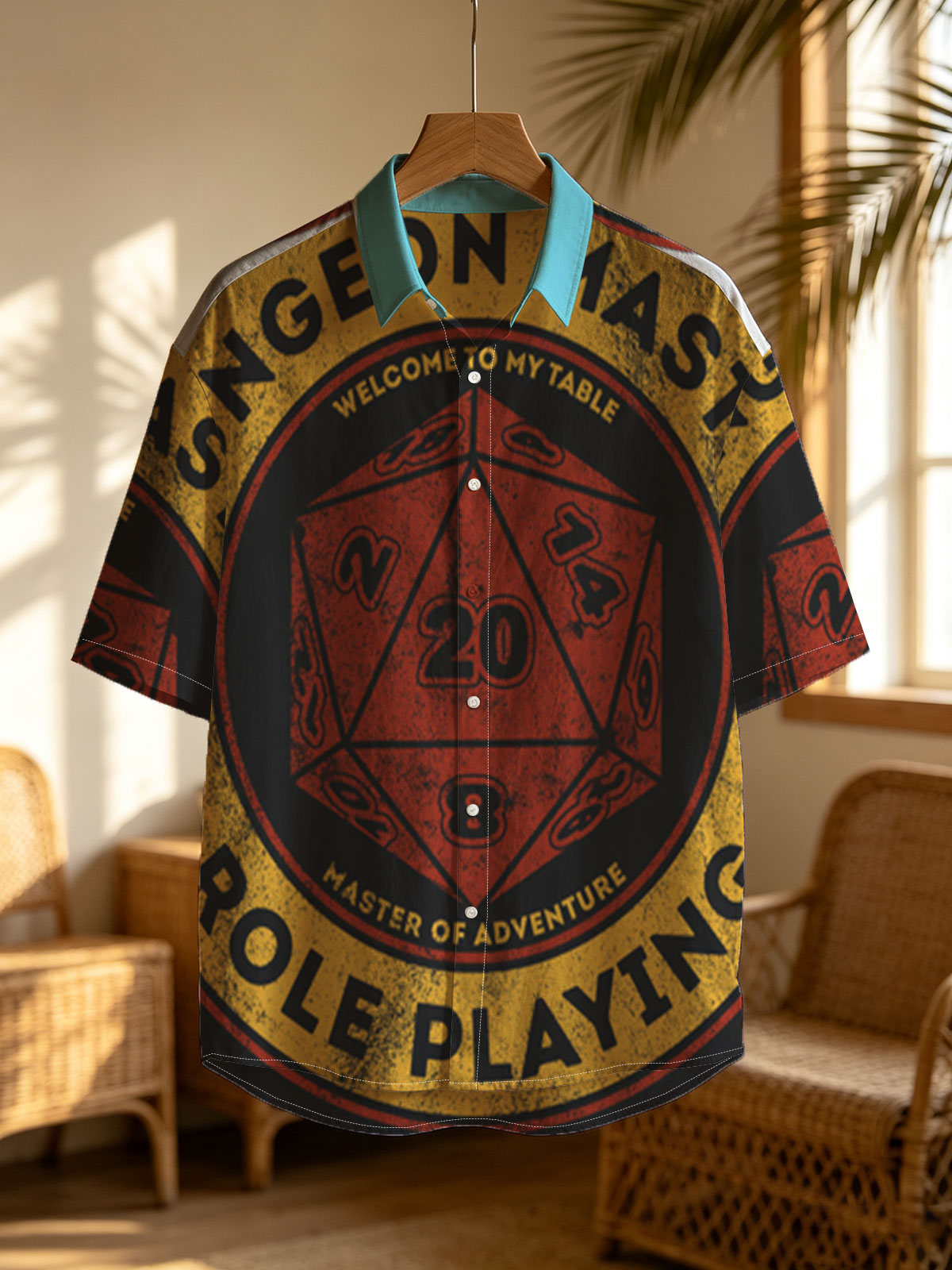 Dungeon Master Role Playing: Welcome to My Table, Master of Adventure (1974) -  Shirt
