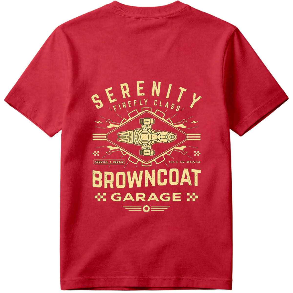 Serenity Firefly Class Browncoat Garage - Tee
