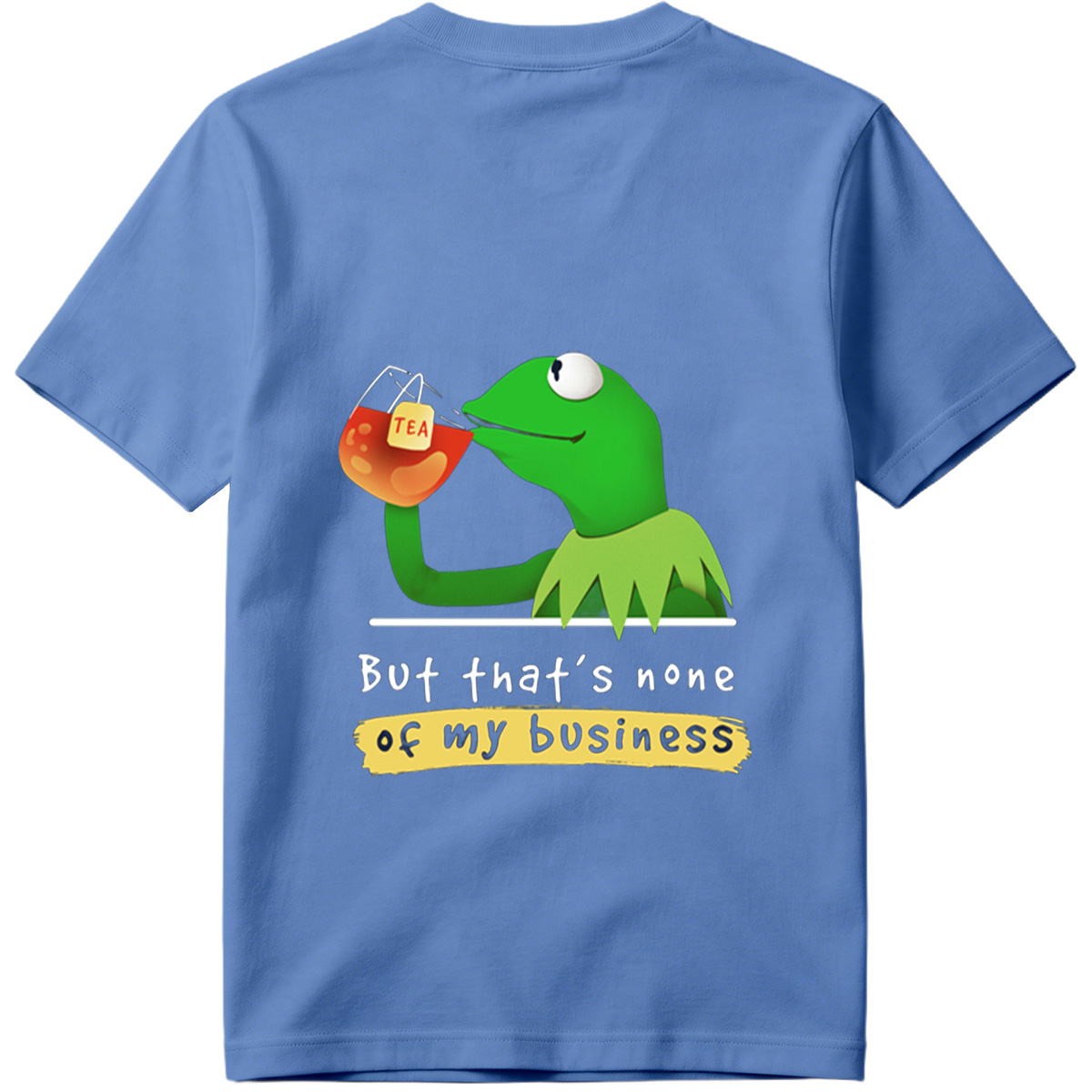 Kermit the Frog Sipping Tea: 