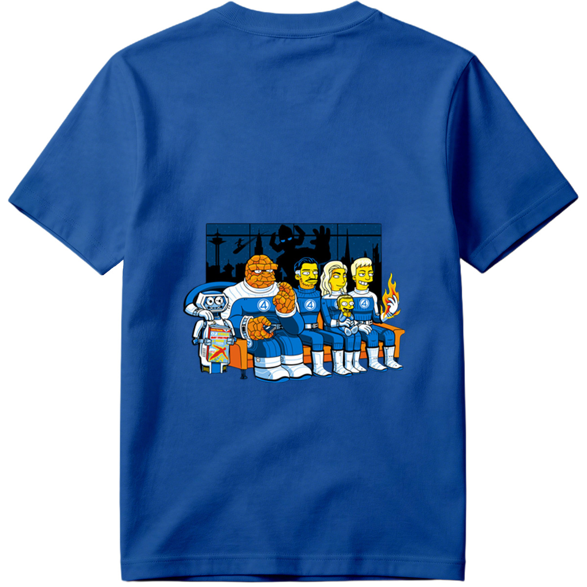 The Simpsons Meet the Fantastic Four - Tee