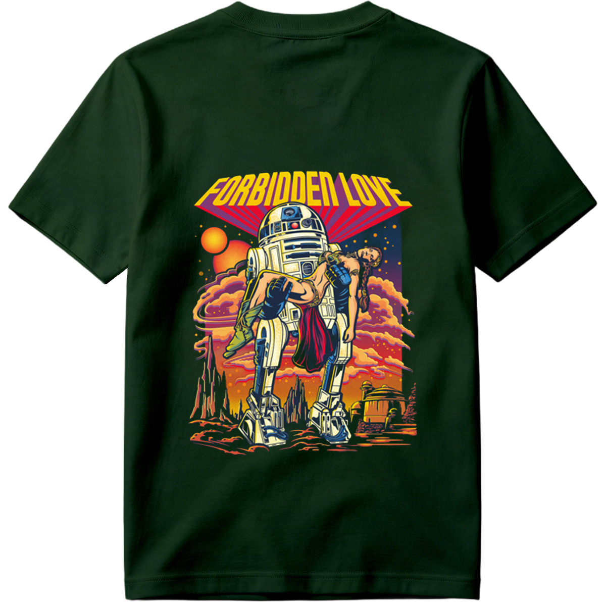 Star Wars: R2-D2 and Leia Forbidden Love - Tee