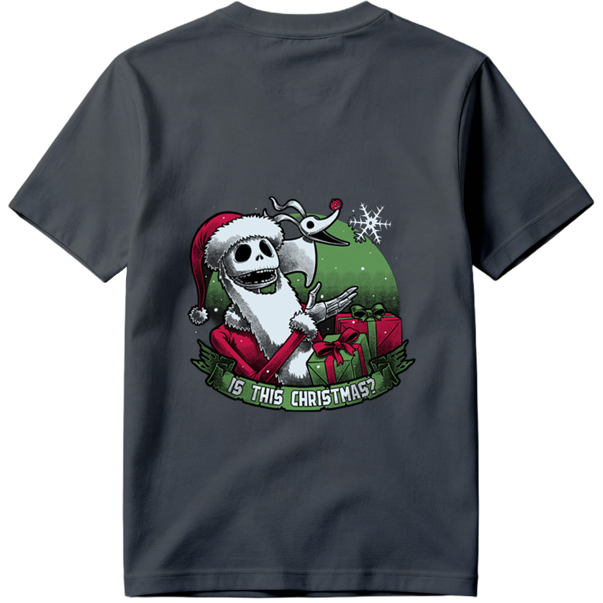 Jack Skellington and Zero - Is This Christmas? - Tee
