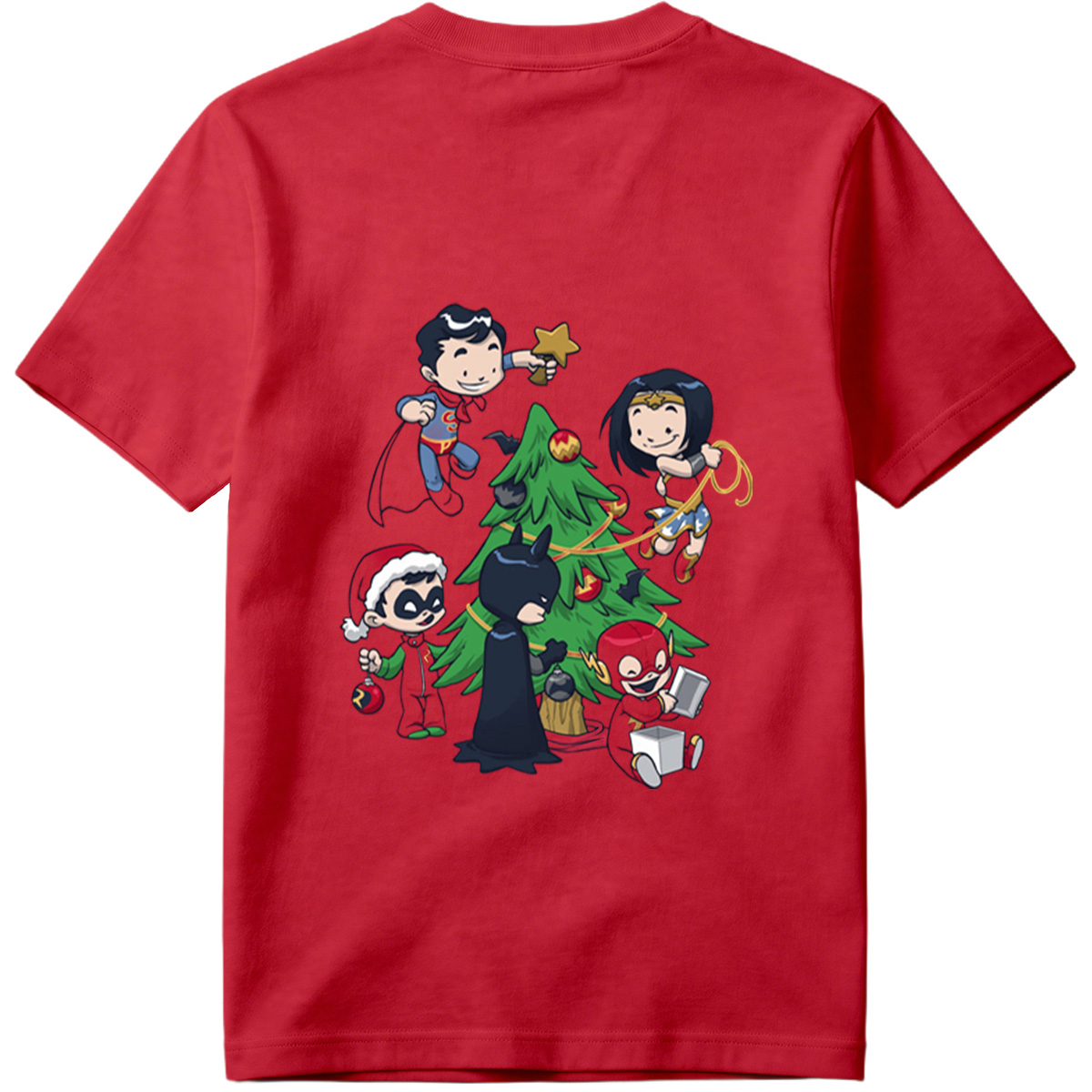 DC Super Heroes Christmas Celebration - Tee