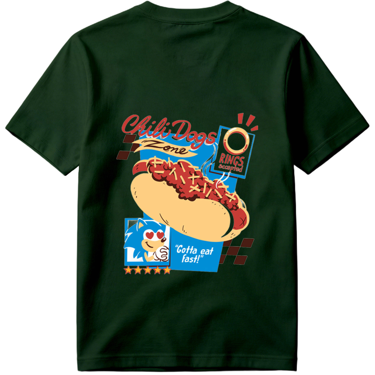Sonic the Hedgehog Chili Dogs Zone - Tee