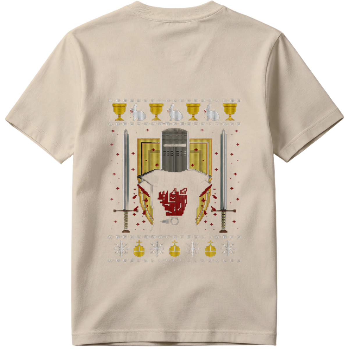 Game of Thrones: Iron Throne and White Walkers Holiday Design - Tee