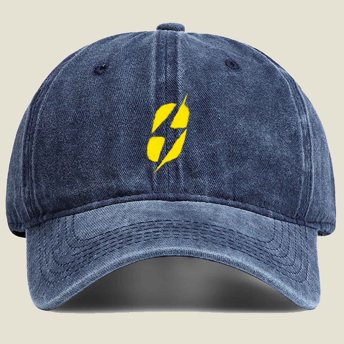 Flash Logo - Washed Denim - Baseball Cap