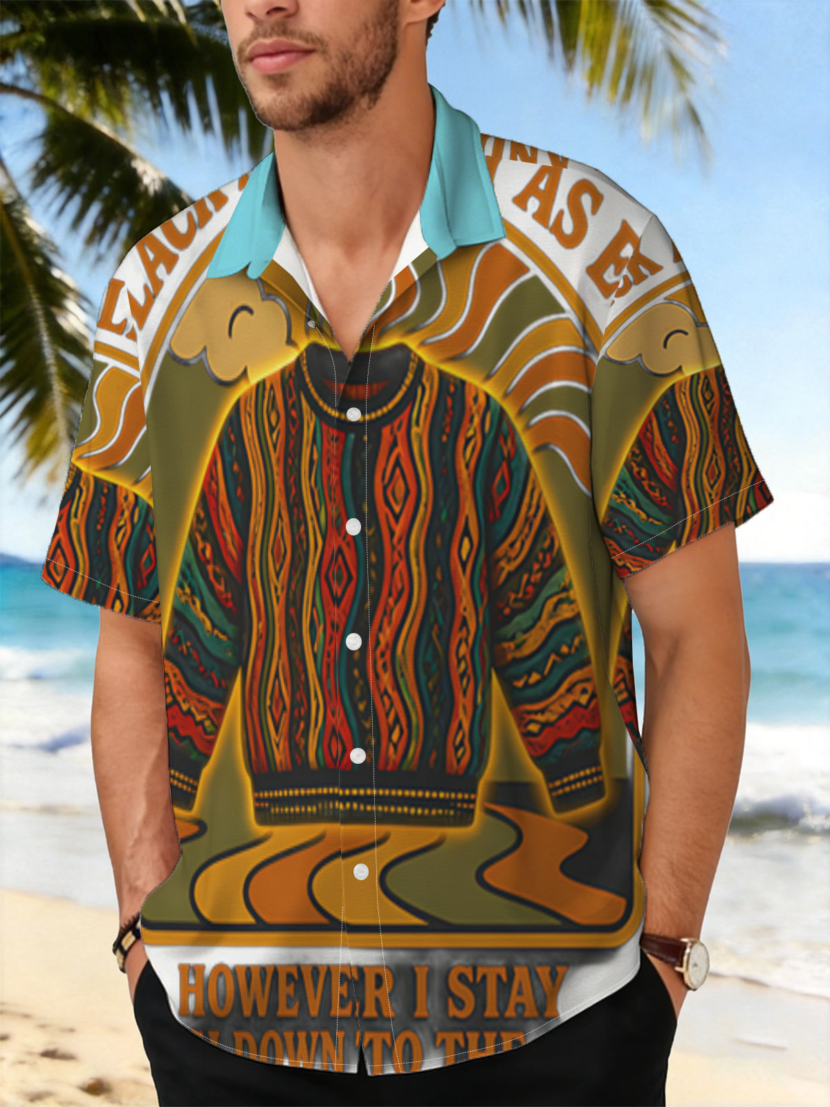 Black and Ugly as Ever: Coogi Sweater Artwork -  Shirt