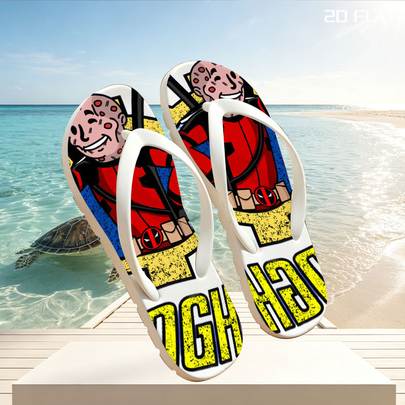 Deadpool: Merc with a Mouth in Action -  flip-flops