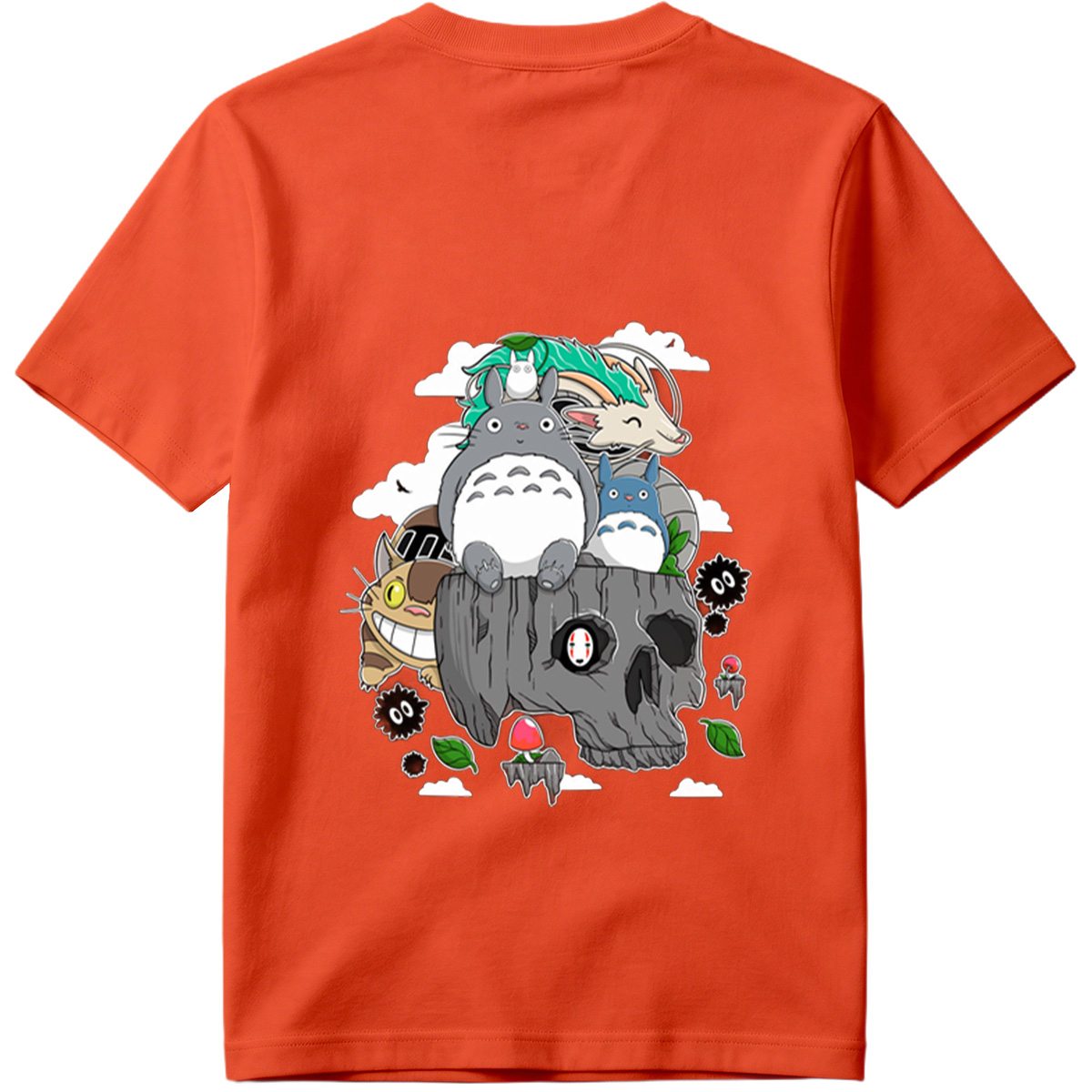 Studio Ghibli Characters Collage - Tee