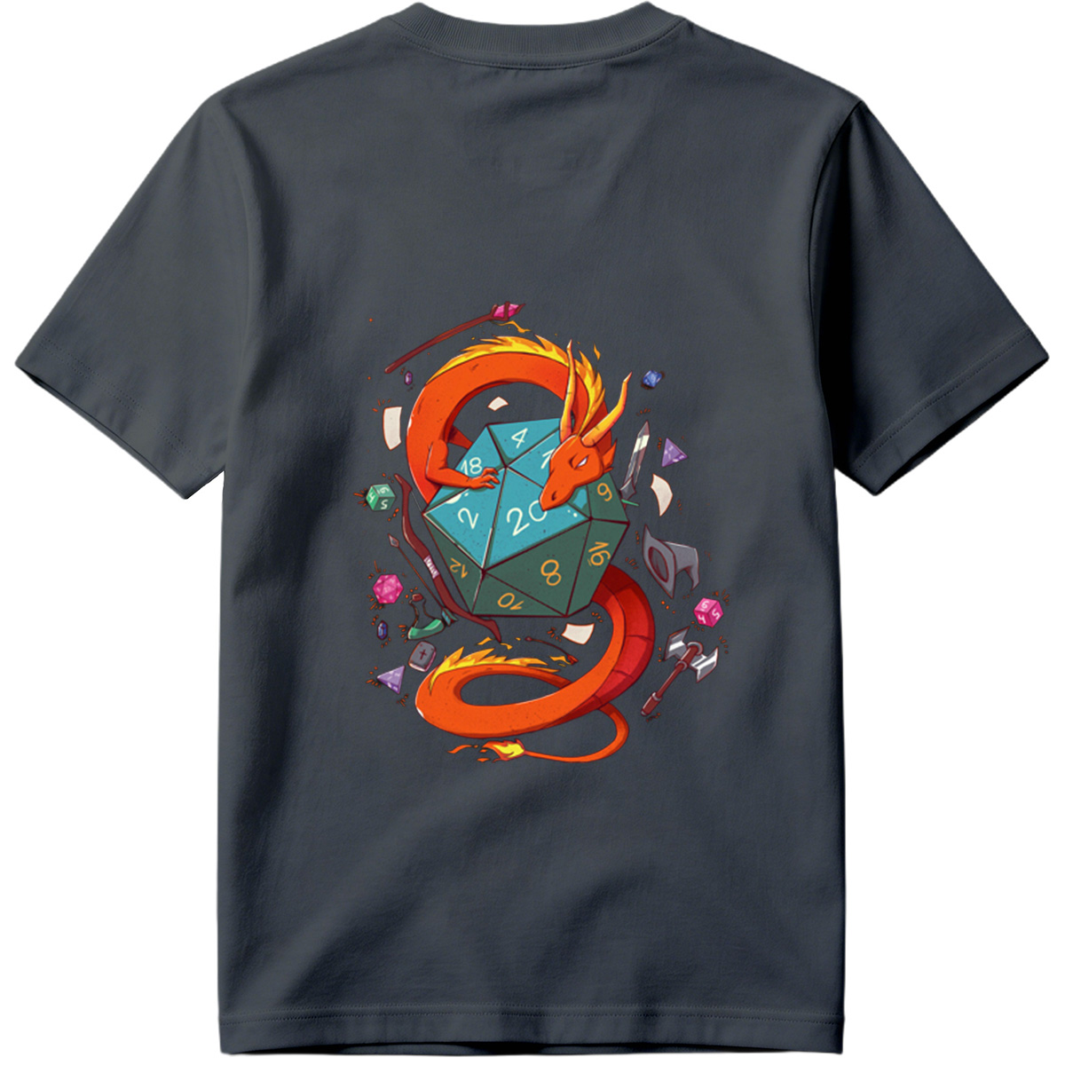 Dragon and D20: Fantasy Adventure - Tee