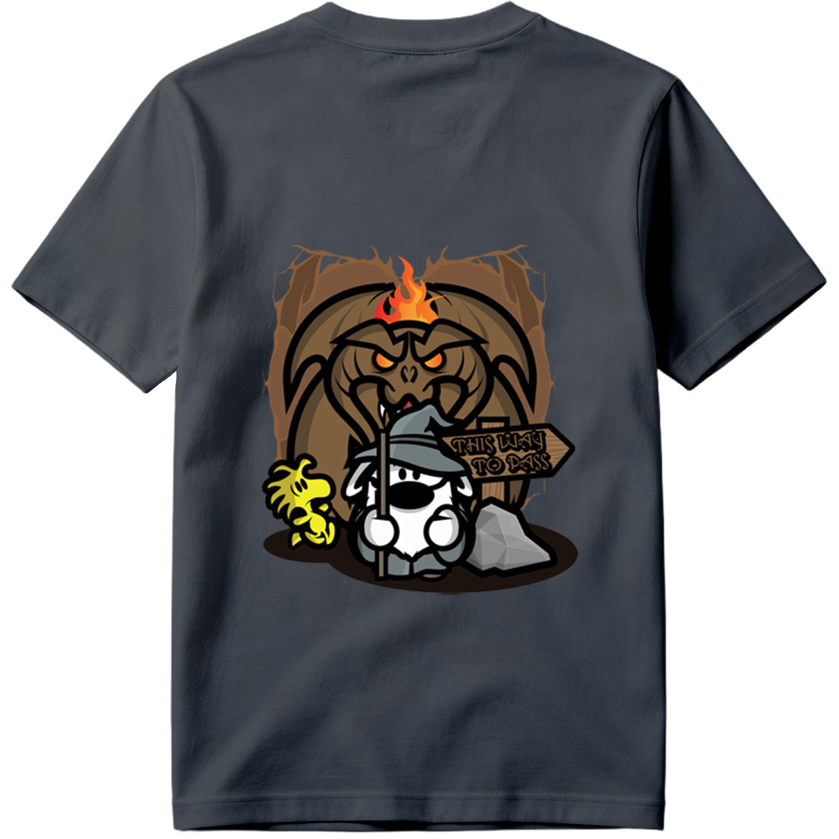 Pusheen and the Demon Gate - Tee