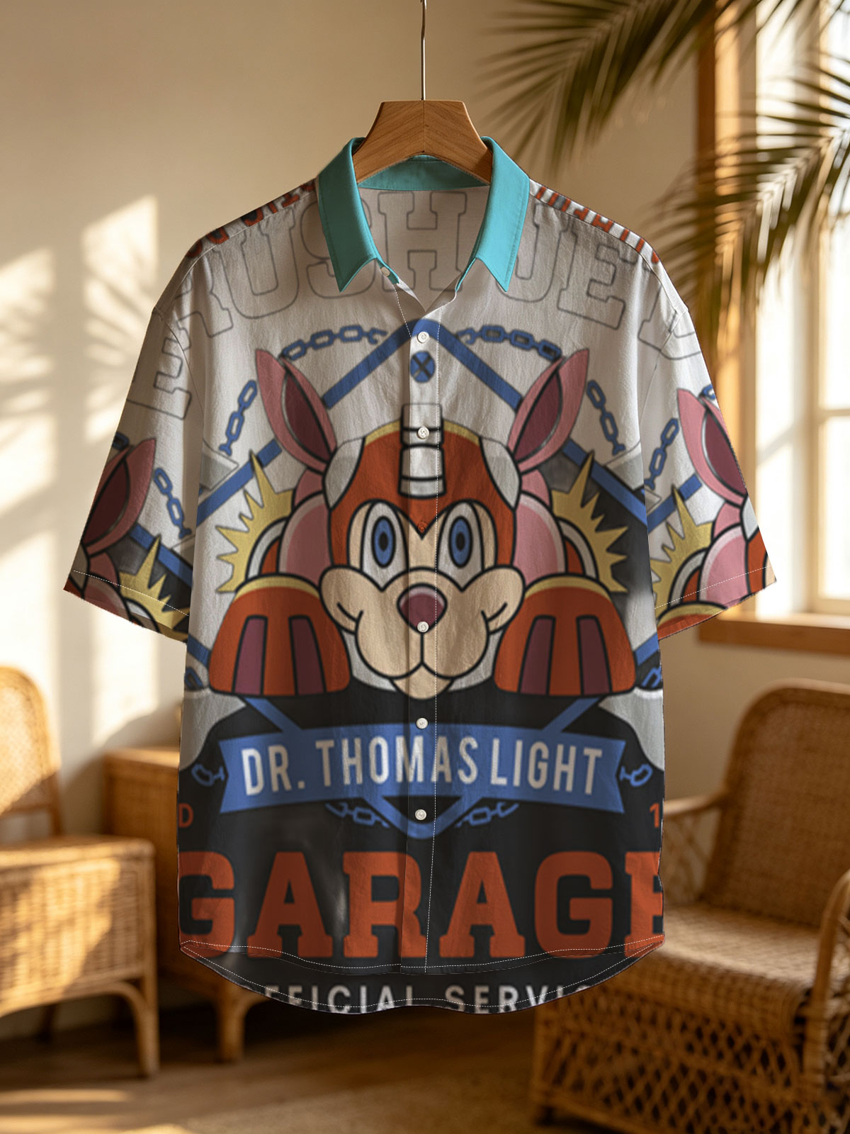 Rush Jet - Faithful Robotic Dog, Dr. Thomas Light Garage, Official Service, Est. 1990 -  Shirt