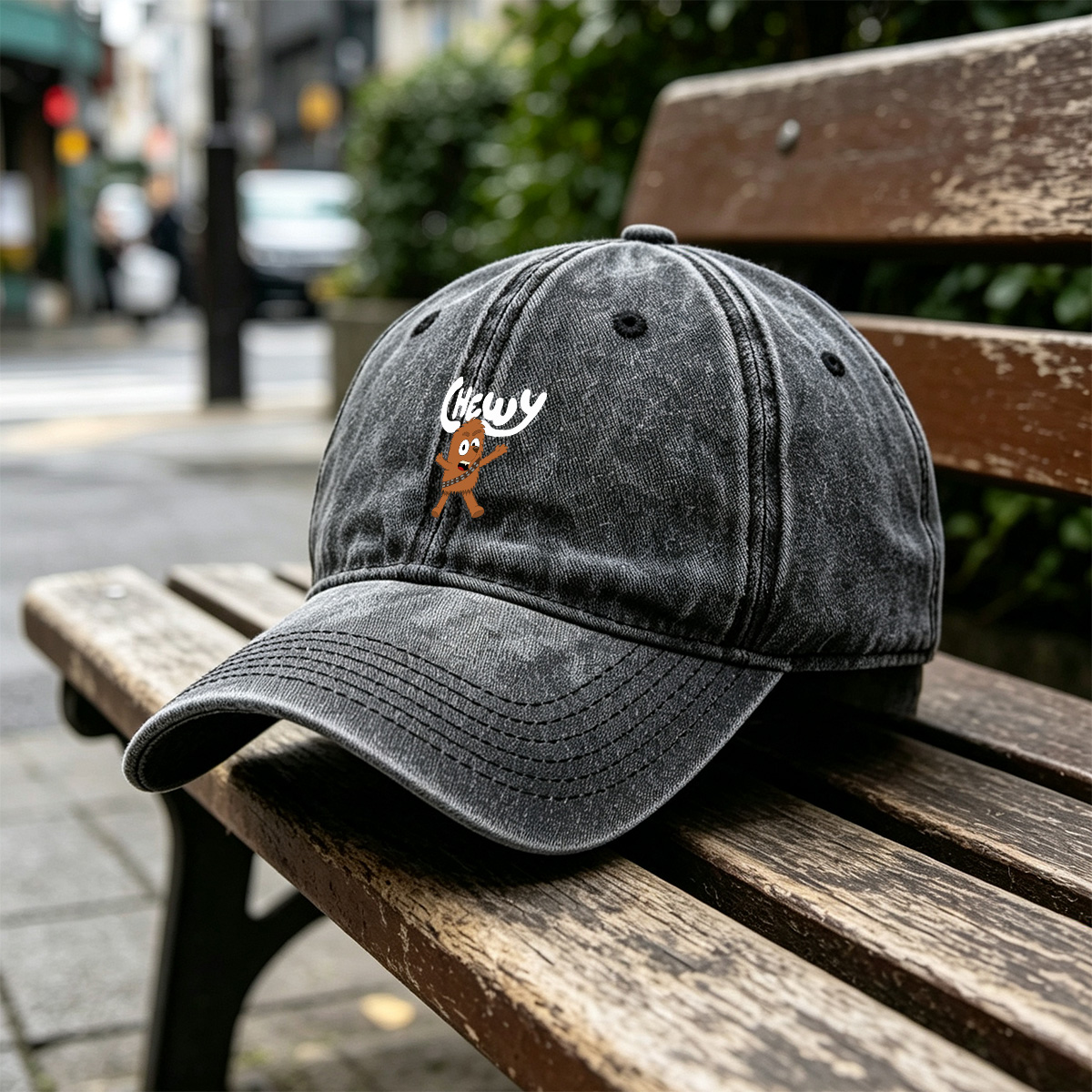 Chewy - Star Wars Character - Washed Denim - Baseball Cap