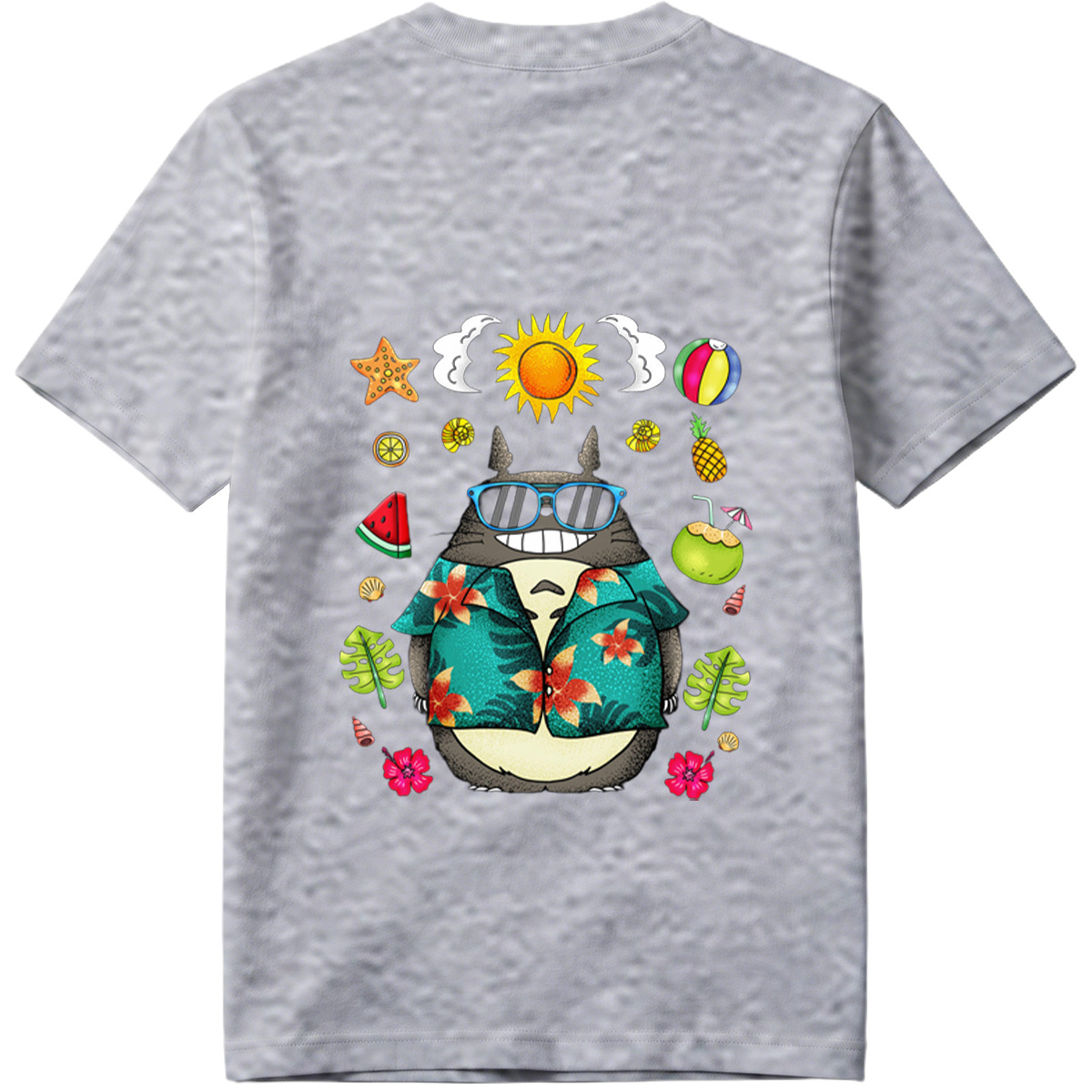 Totoro in Tropical Vibes - Tee