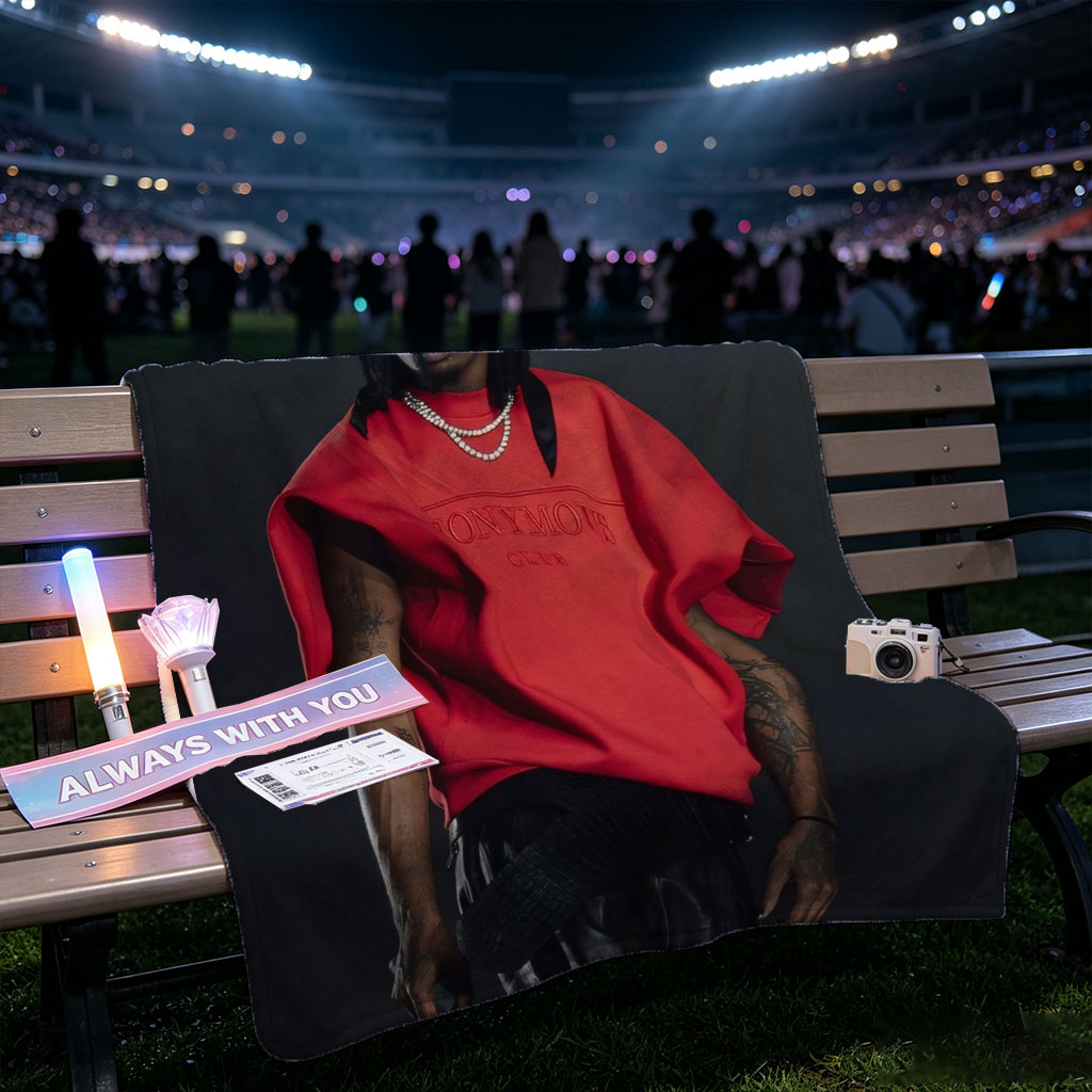 Quavo in a Bold Red Look with Leather Pants and Statement Jewelry - Blankets
