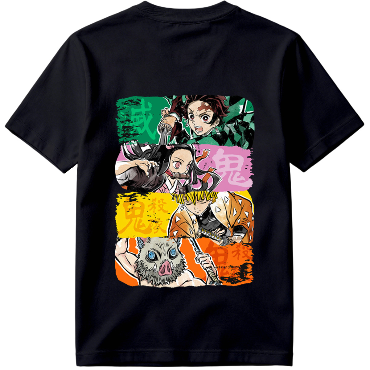 Demon Slayer: Tanjiro, Nezuko, Zenitsu, and Inosuke - Tee