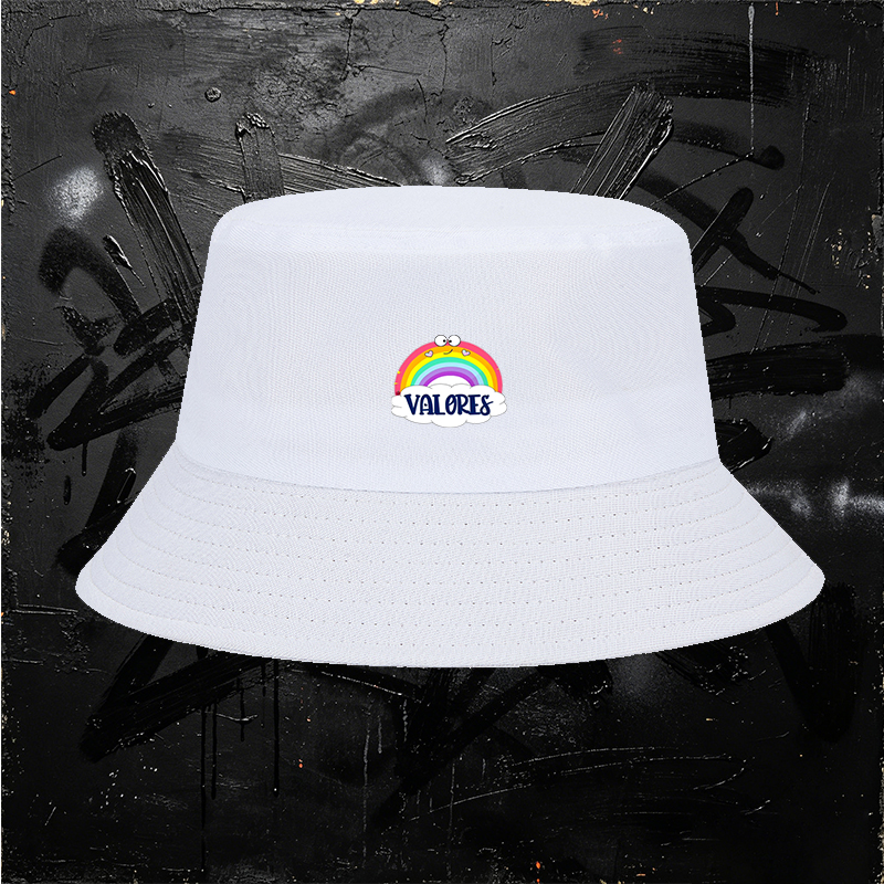 Unisex Bucket Hat with Rainbow and 