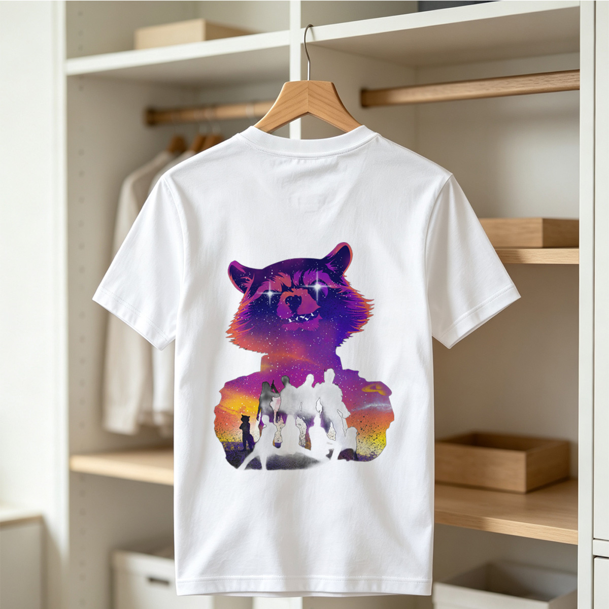 Guardians of the Galaxy: Rocket Raccoon and the Team - Tee