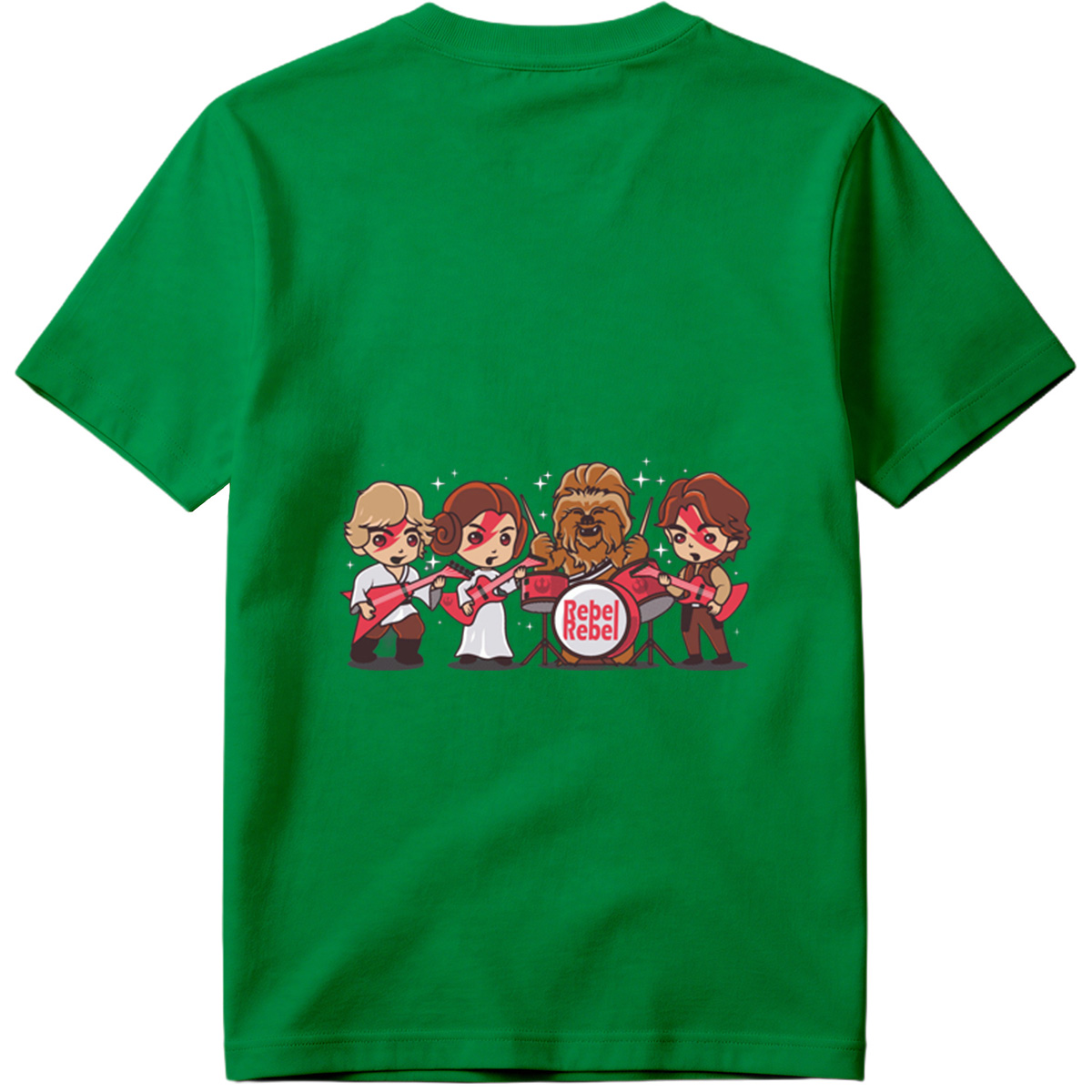 Star Wars Rebel Band: Luke, Leia, Chewbacca, and Han - Tee