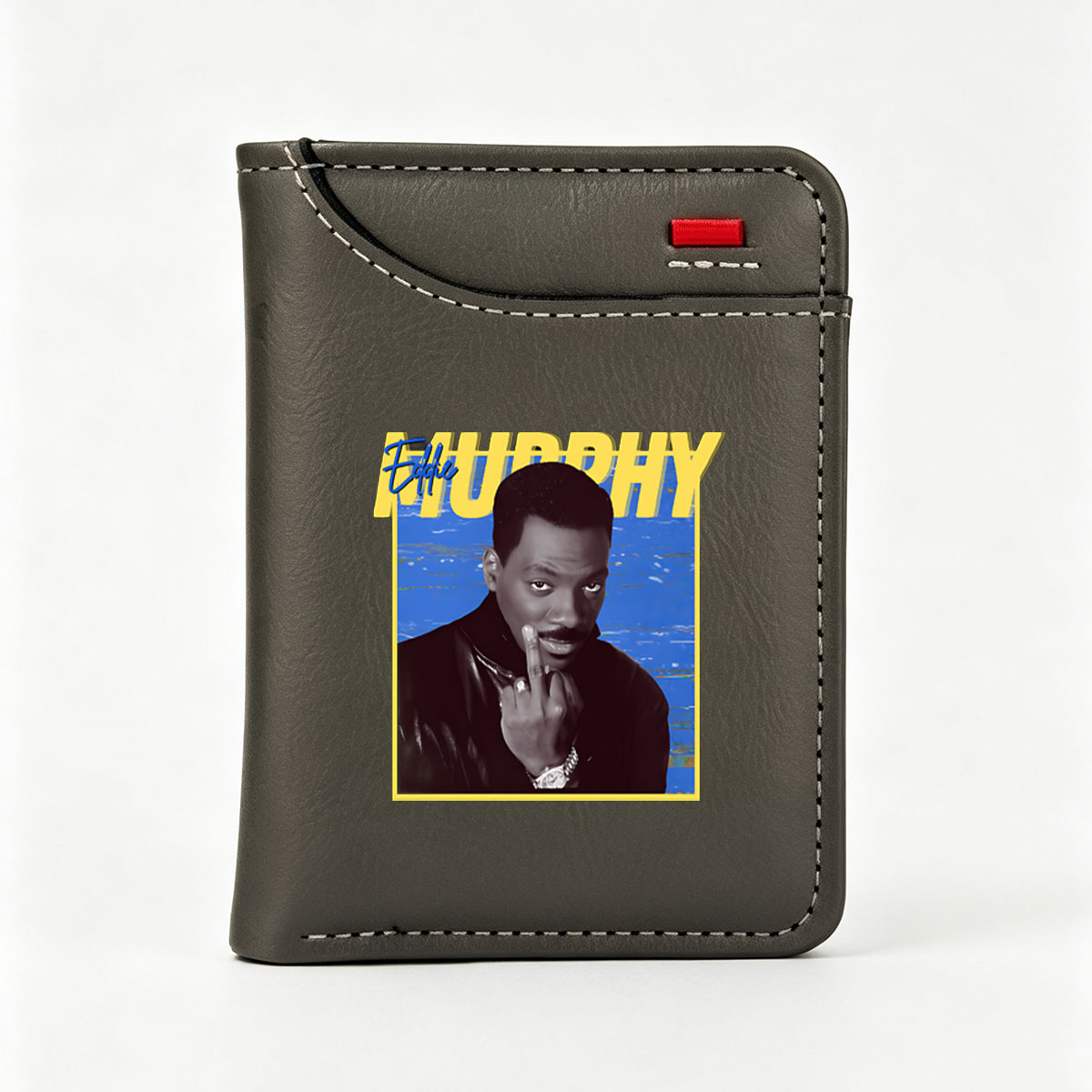 Eddie Murphy: Iconic Comedian and Actor in Bold Style - Vertical Style Wallet
