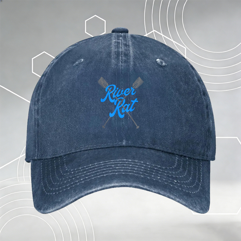 New Baseball Cap with Cute Gnome Print 