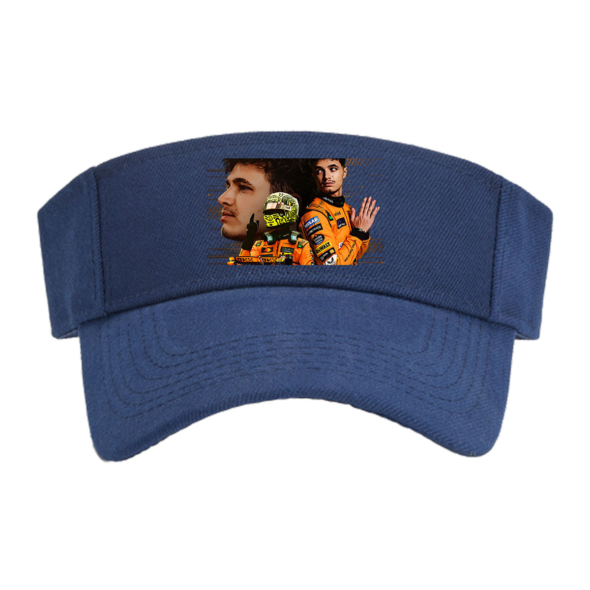 Lando Norris McLaren Formula 1 Racing Driver -  Visor cap