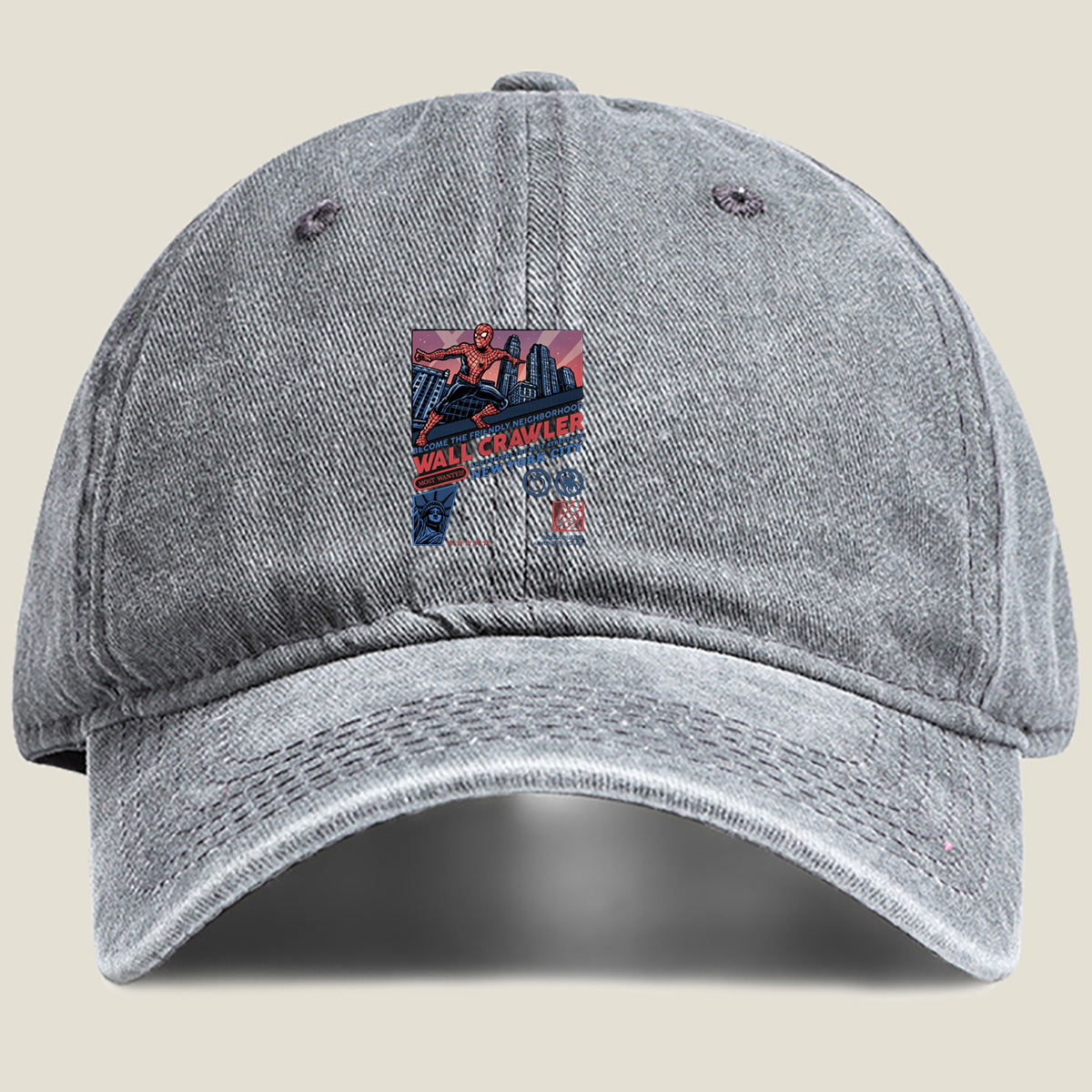 Spider-Man: Wall Crawler Adventure - Washed Denim - Baseball Cap