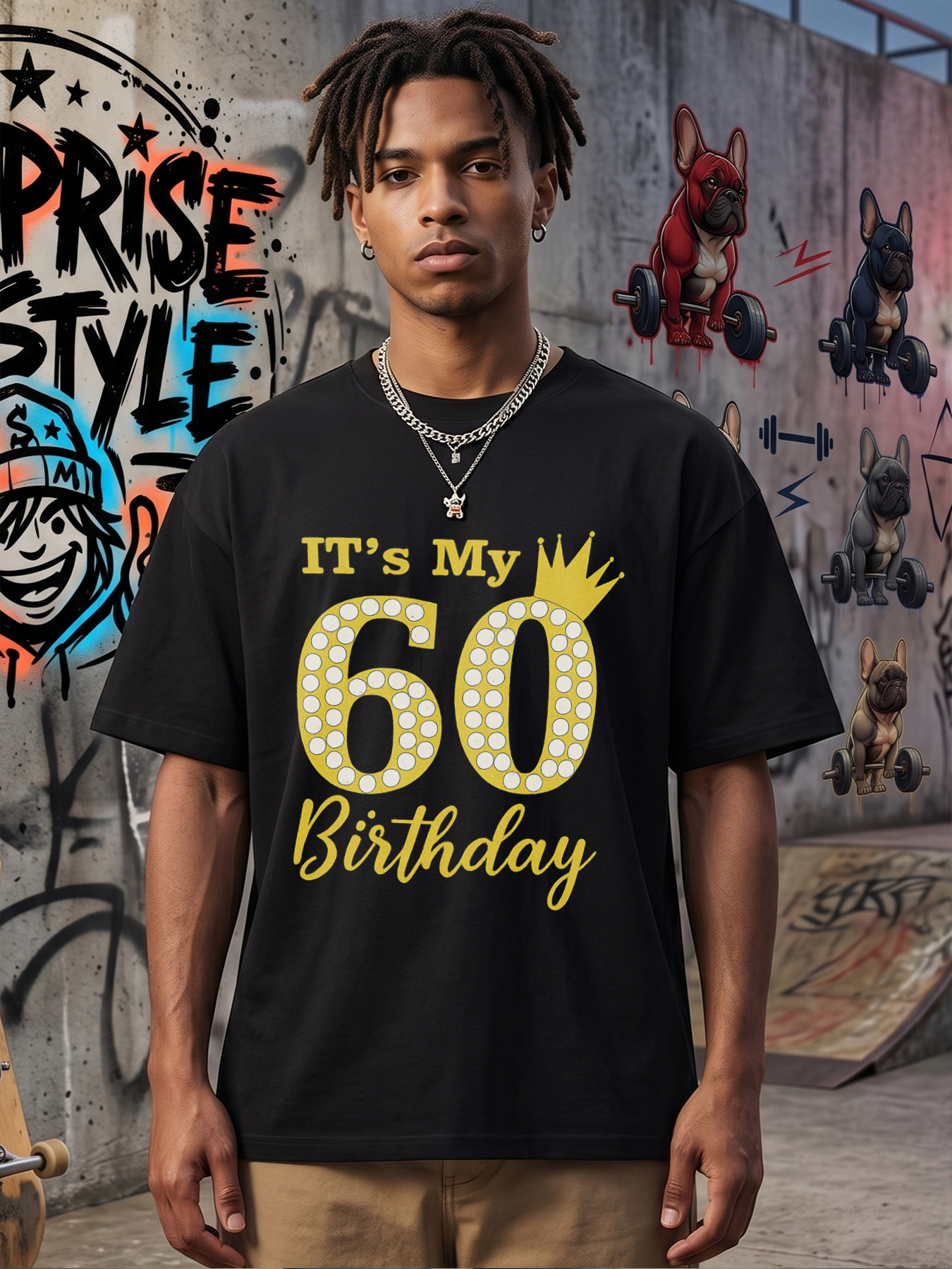 Men's Printed T-Shirt 