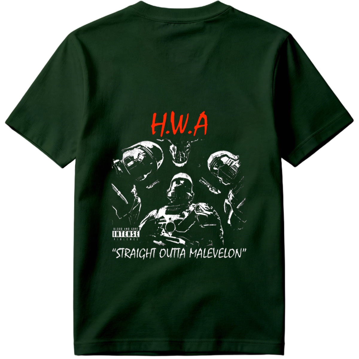 H.W.A: Straight Outta Malevelon – Intense Violence in the Galaxy - Tee