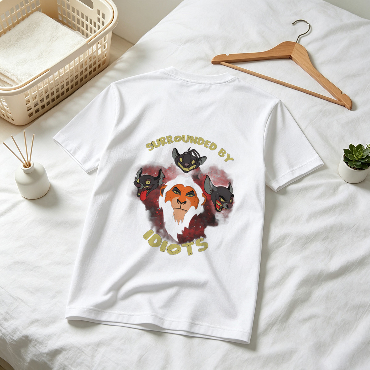 The Lion King: Scar Surrounded by Hyenas - Tee