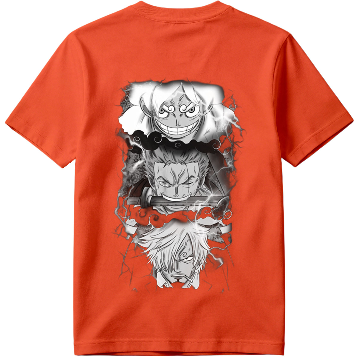 One Piece: Crocodile, Zoro, and Sanji - Tee