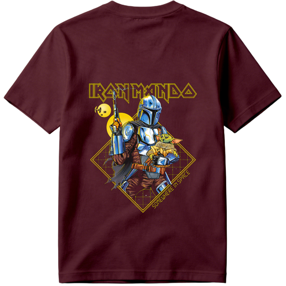 Iron Mando: The Mandalorian and Grogu in Space - Tee