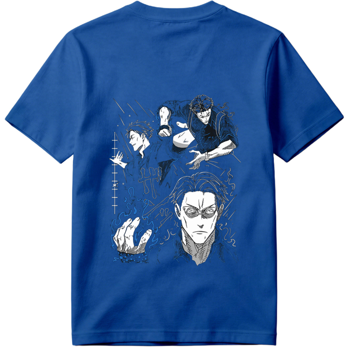 Jujutsu Kaisen: Sukuna, Megumi Fushiguro, and Satoru Gojo - Tee