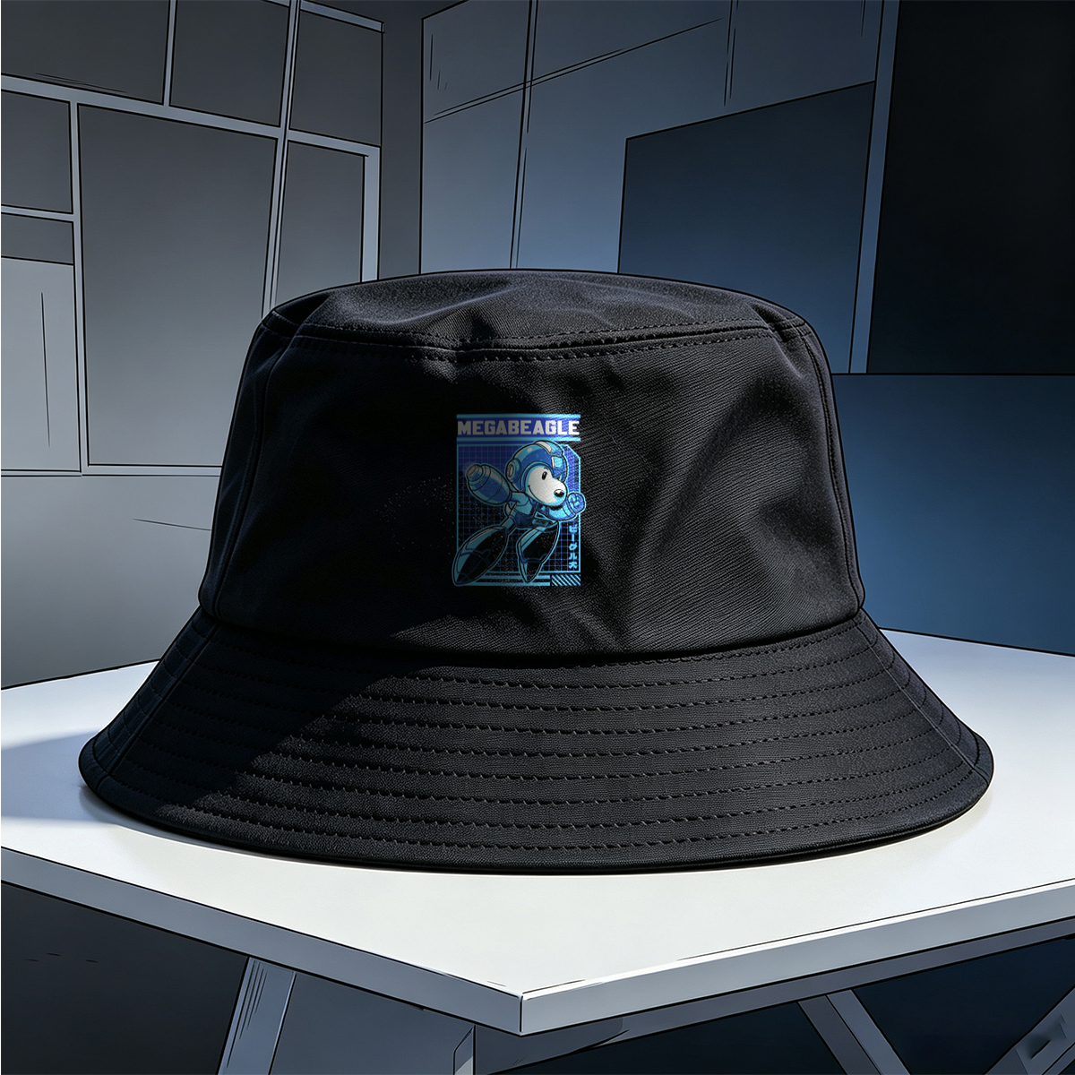 MegaBeagle: A Robotic Dog Adventure - Fisherman's Hat