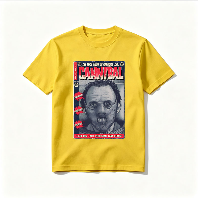 Hannibal Lecter Horror Comic Cover: 