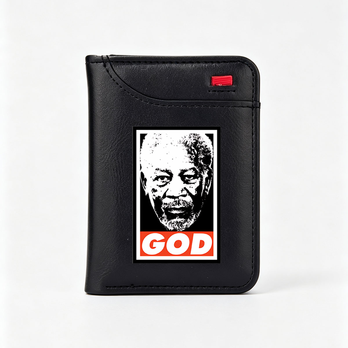 Nelson Mandela GOD Poster - Vertical Style Wallet