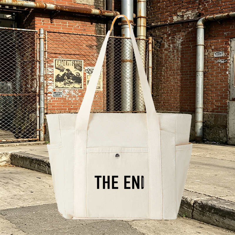 Multi Pocket Bag Cream White with Minimalist 