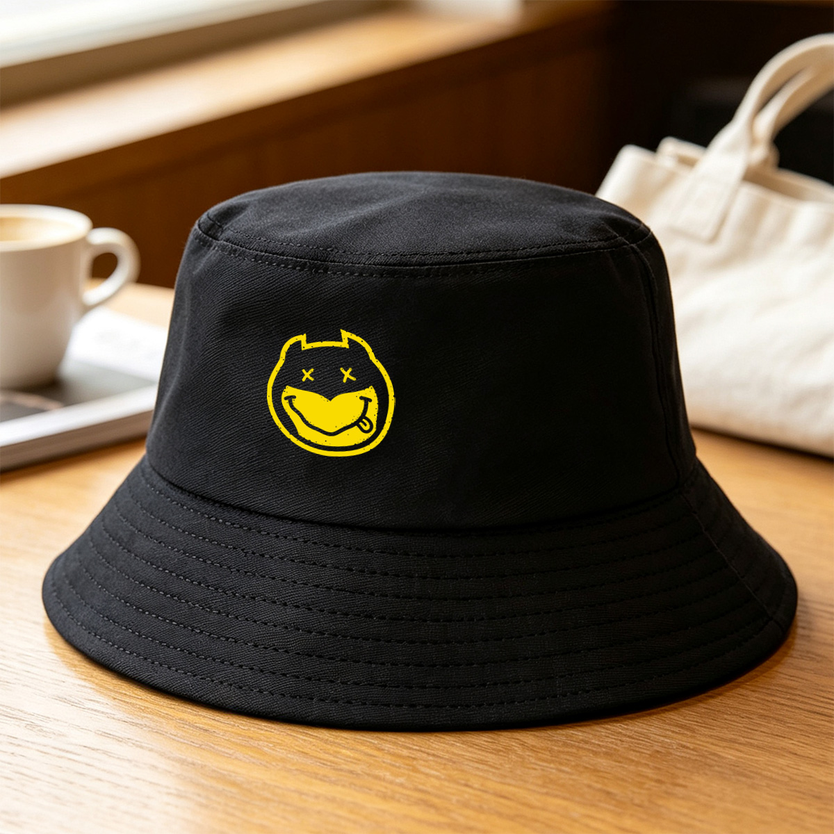 Trollface Emoji - Fisherman's Hat