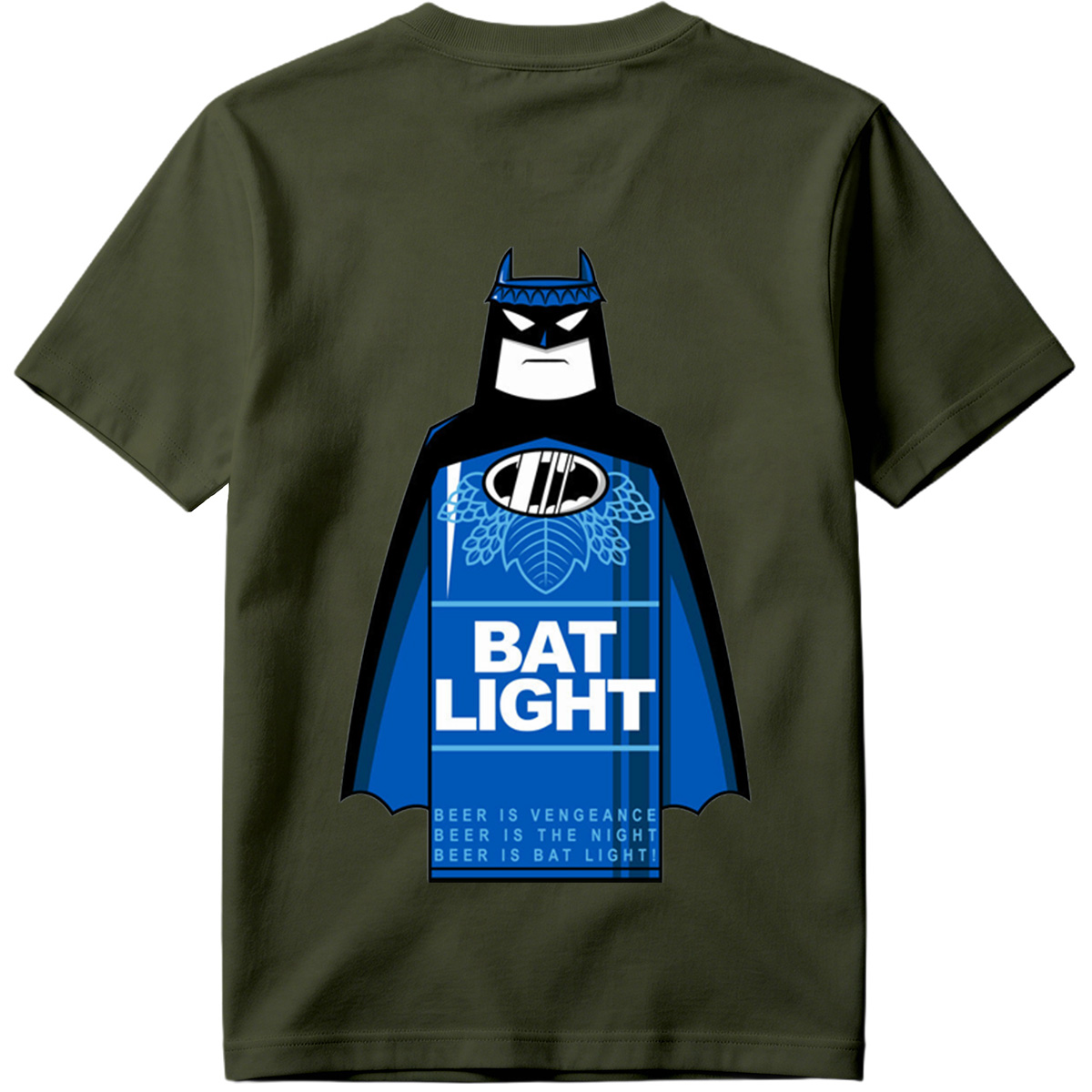 Batman Bat Light Beer - Tee