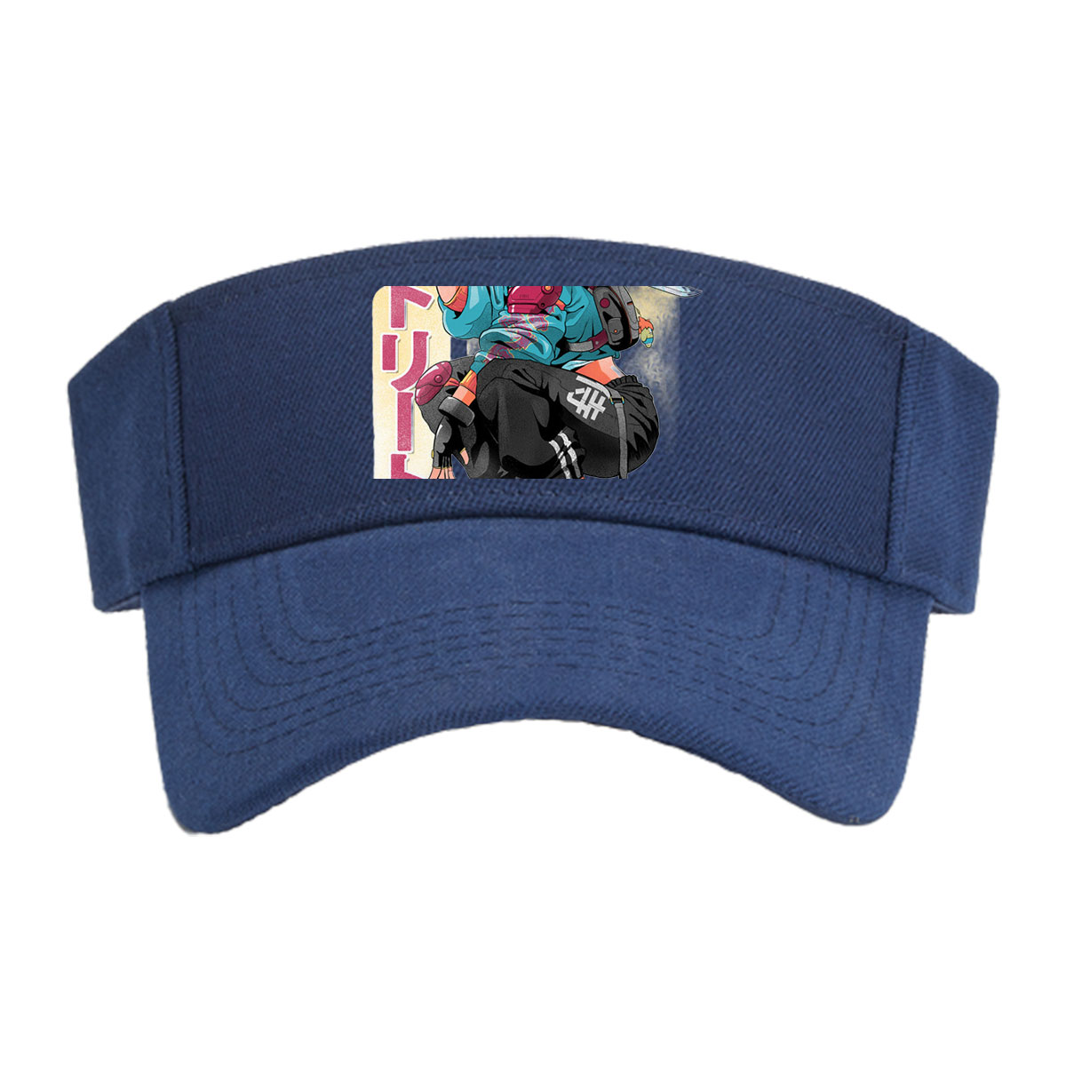 Street Fighter Character in Urban Combat Gear with Katana and Mask -  Visor cap