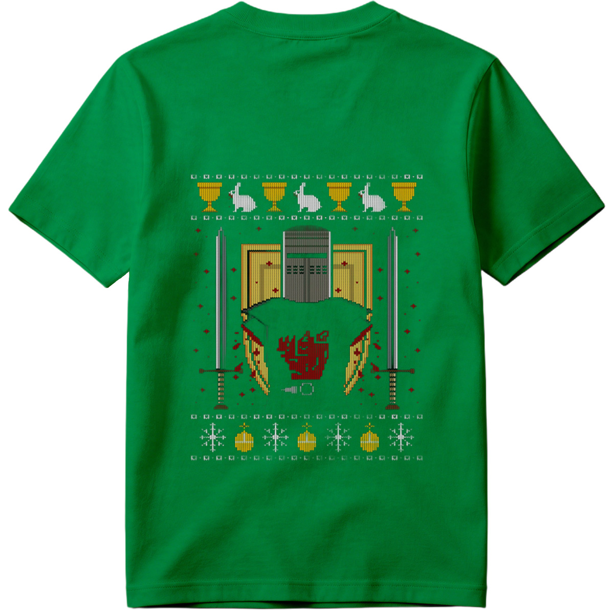 Game of Thrones: Iron Throne and White Walkers Holiday Design - Tee