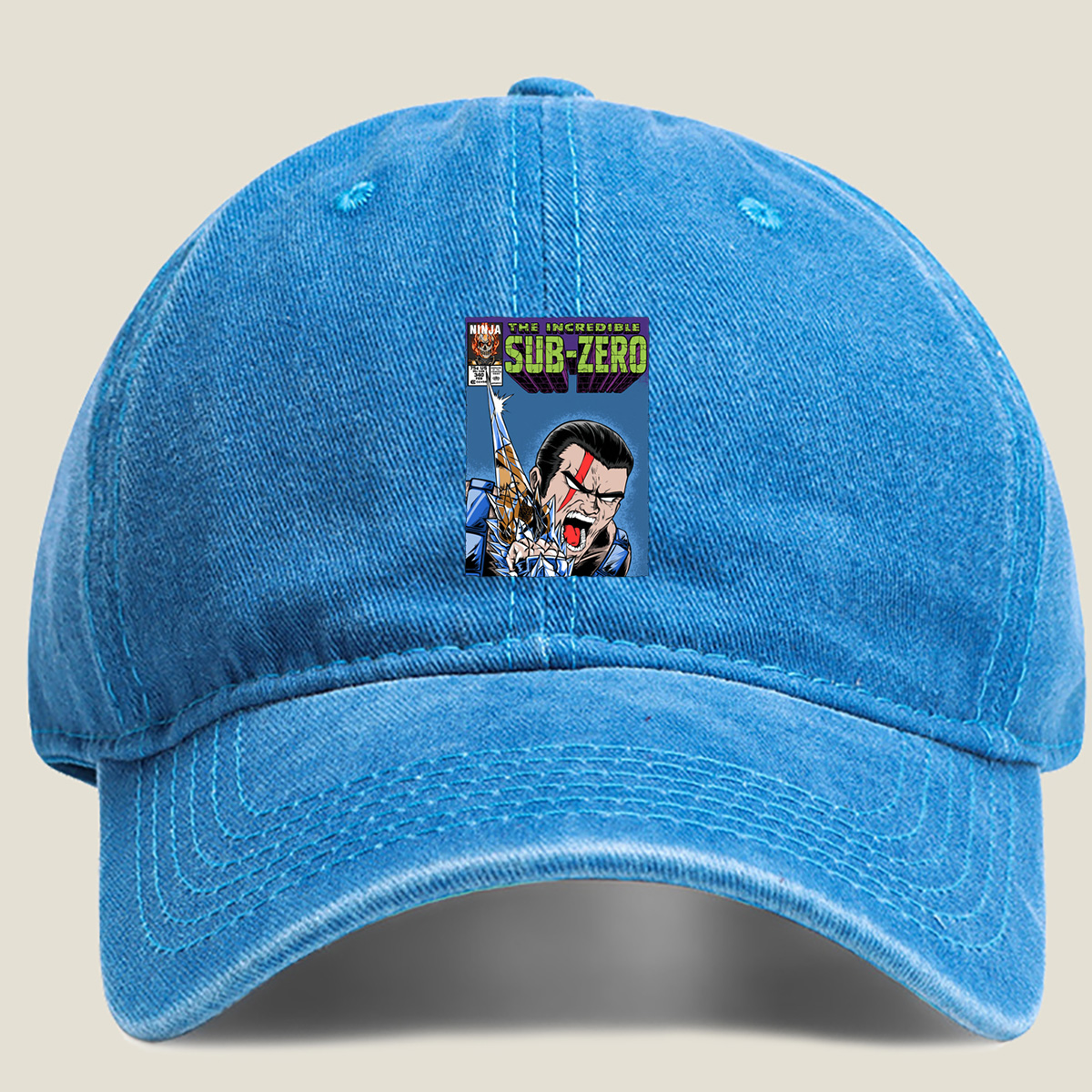 The Incredible Sub-Zero - Washed Denim - Baseball Cap