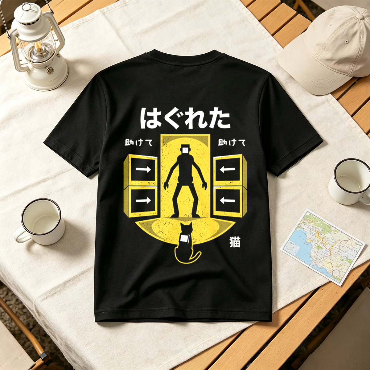 Hakureta: The Cat and the Man - Tee