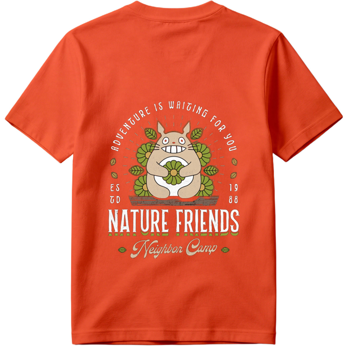 Totoro Nature Friends Neighbor Camp - Tee