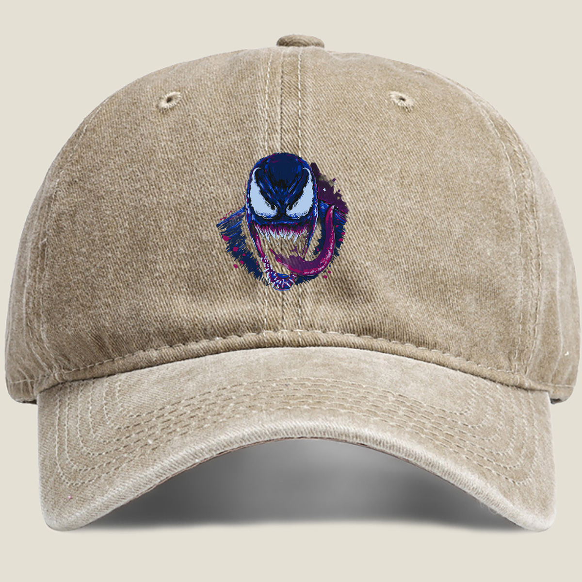 Venom: The Symbiote Horror - Washed Denim - Baseball Cap